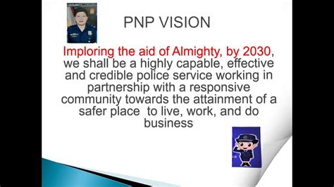 pnp mission and vision|philippine national police pnp.